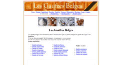 Desktop Screenshot of gaufresbelges.com